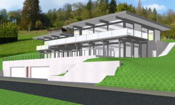 ART9 Flachdach grau – Unterengstringen – Planung